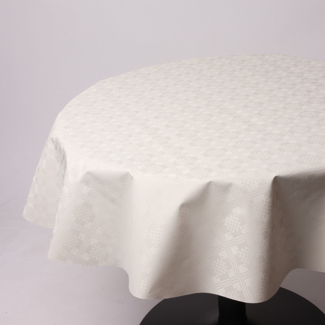 Rund voksdug Ø 138 cm r-lok38-4