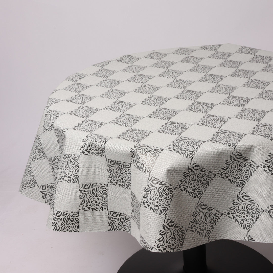 Rund voksdug Ø 138 cm r-lok38-7