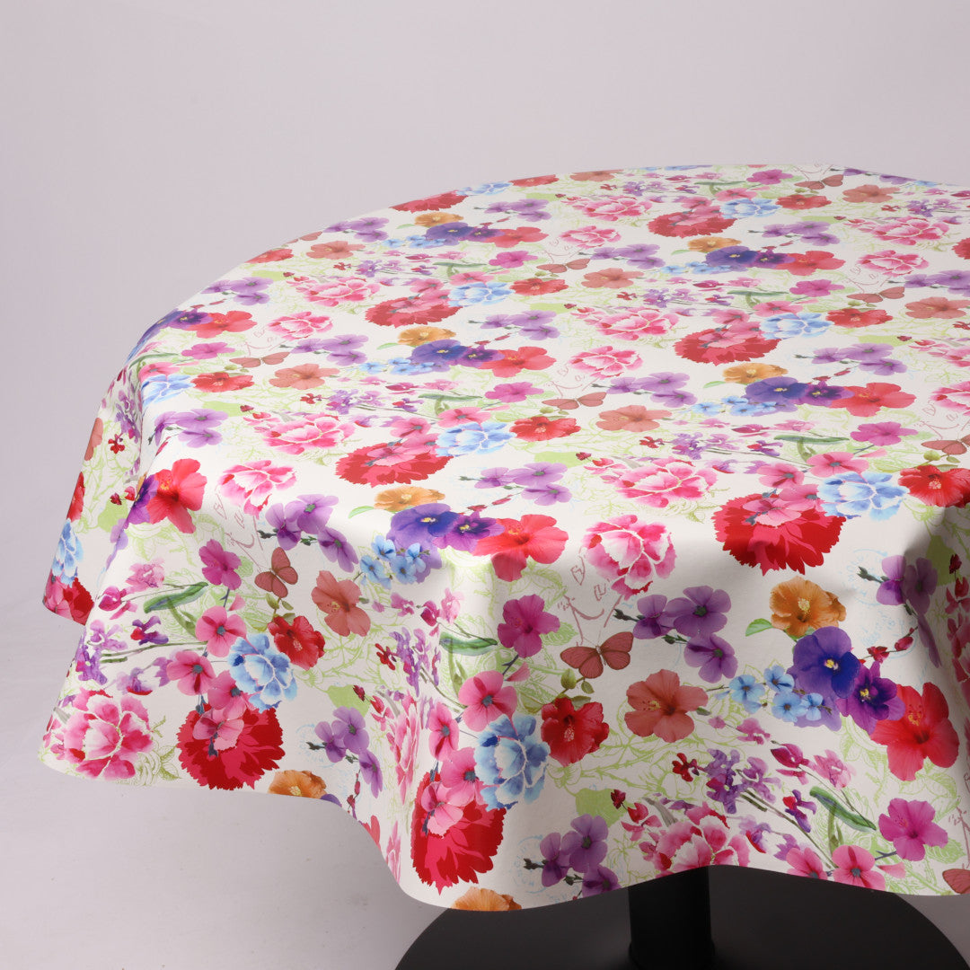 Rund voksdug Ø 138 cm r-lok41-1