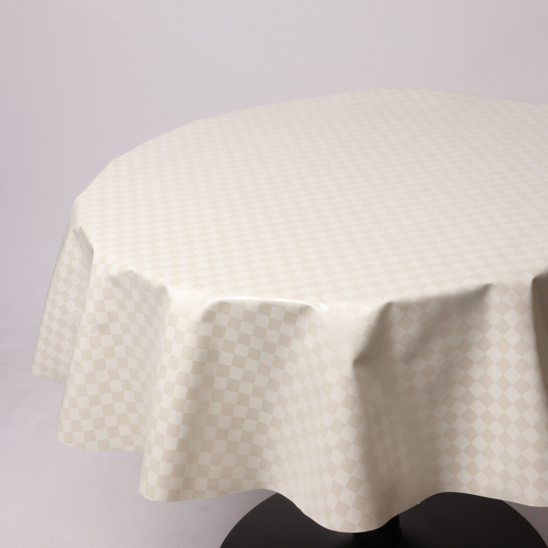 Rund voksdug Ø 138 cm r-lok42-1