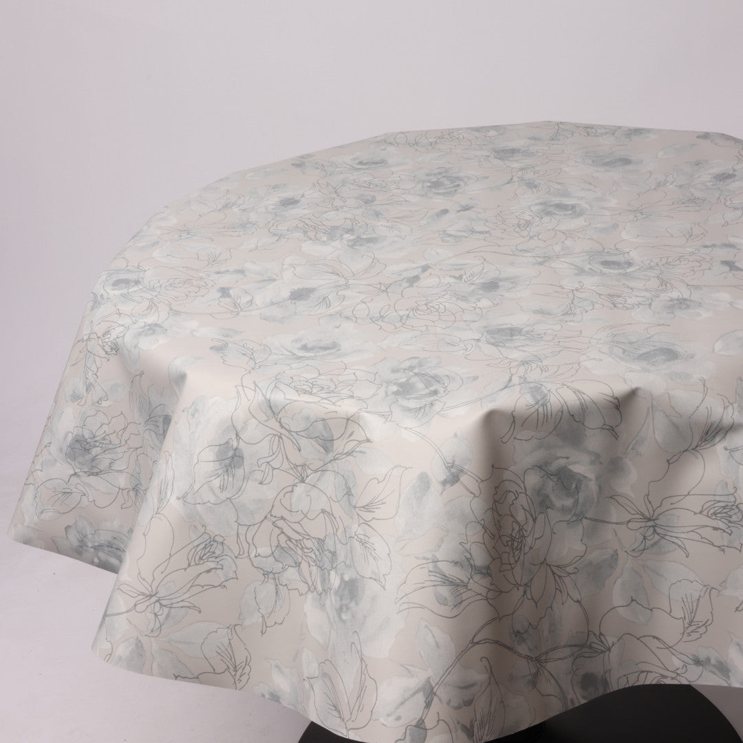 Rund voksdug Ø 138 cm r-lok42-2