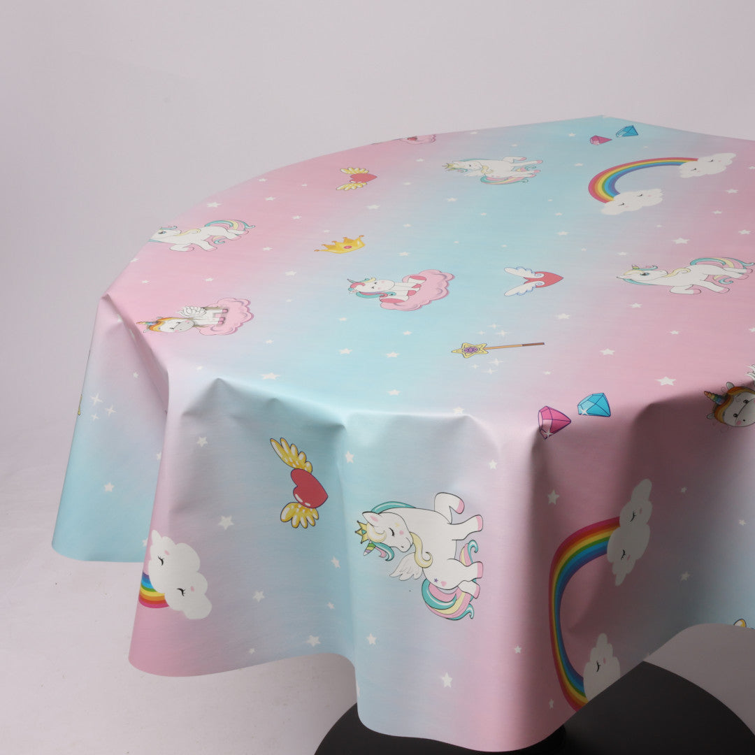 Rund voksdug Ø 138 cm r-lok43-7