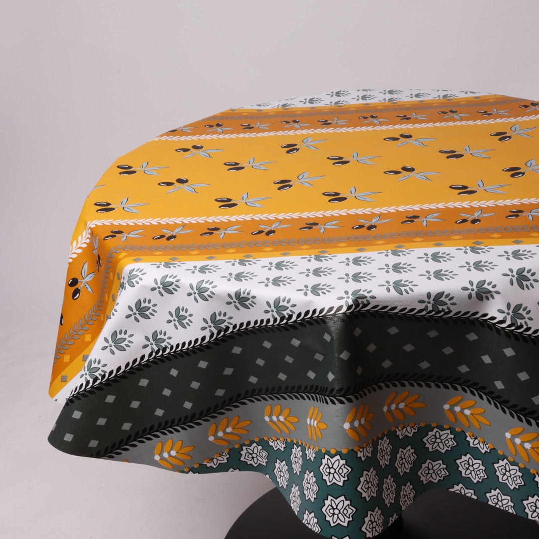 Rund voksdug Ø 138 cm r-lok44-2