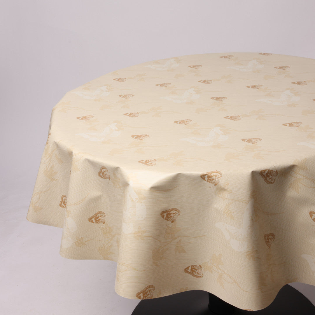 Rund voksdug Ø 138 cm r-lok44-3