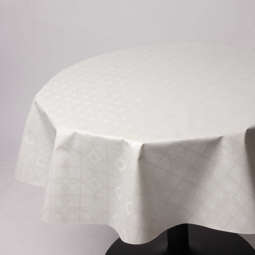 Rund voksdug Ø 138 cm r-lok45-7