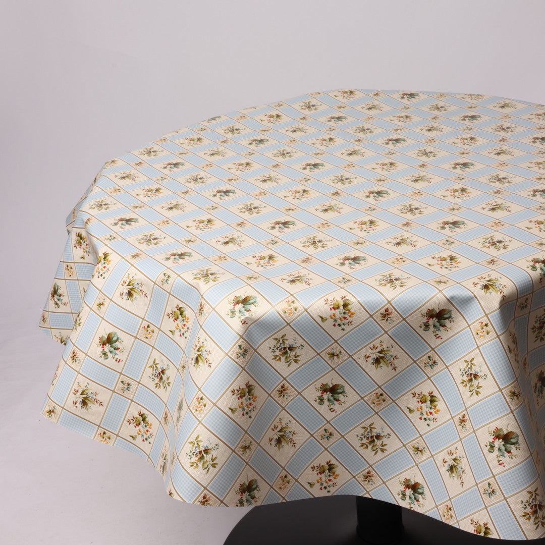 Rund voksdug Ø 138 cm r-lok47-10