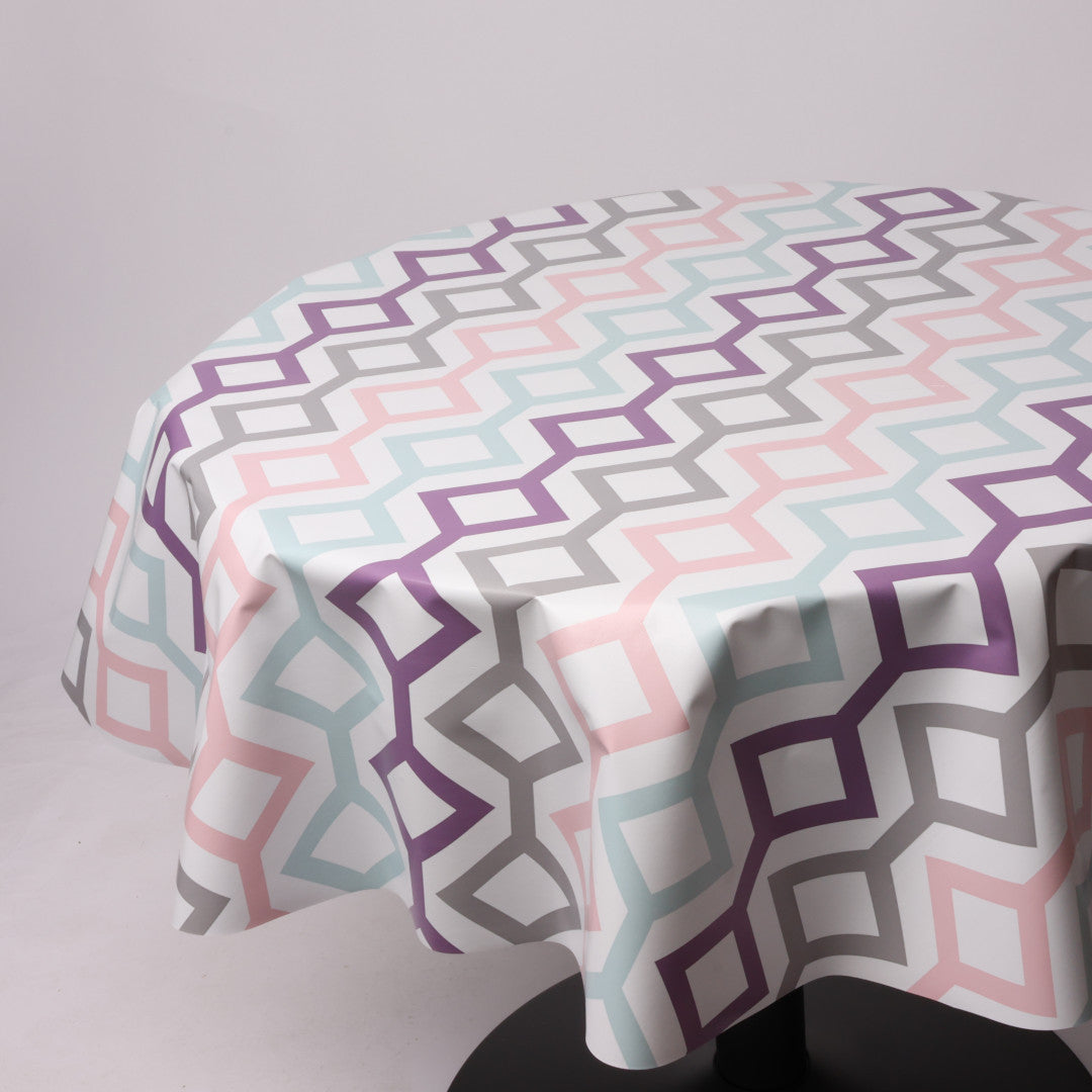 Rund voksdug Ø 138 cm r-lok47-9