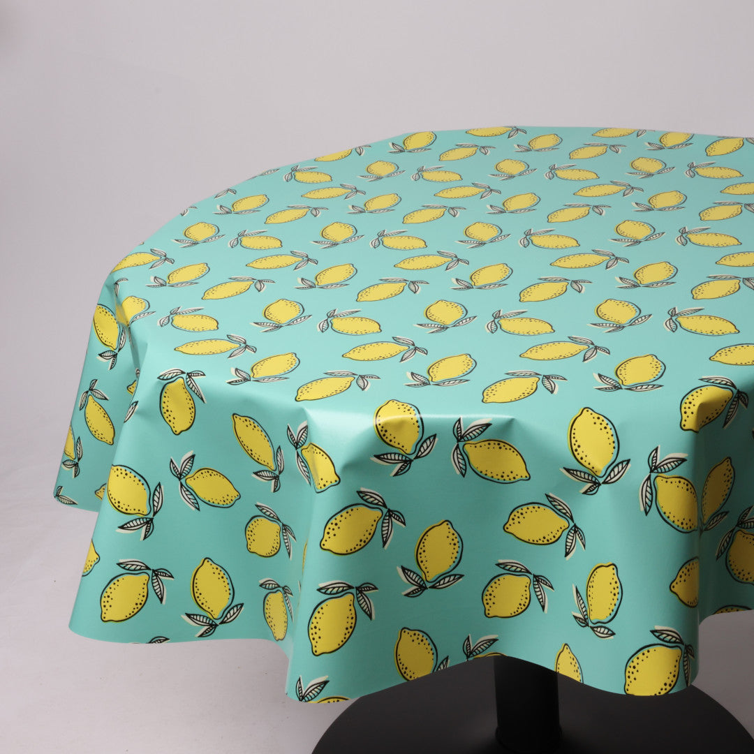 Rund voksdug Ø 138 cm r-lok49-5