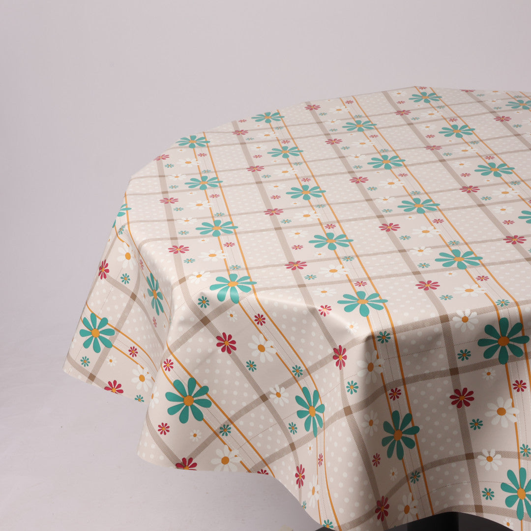 Rund voksdug Ø 138 cm r-lok50-10