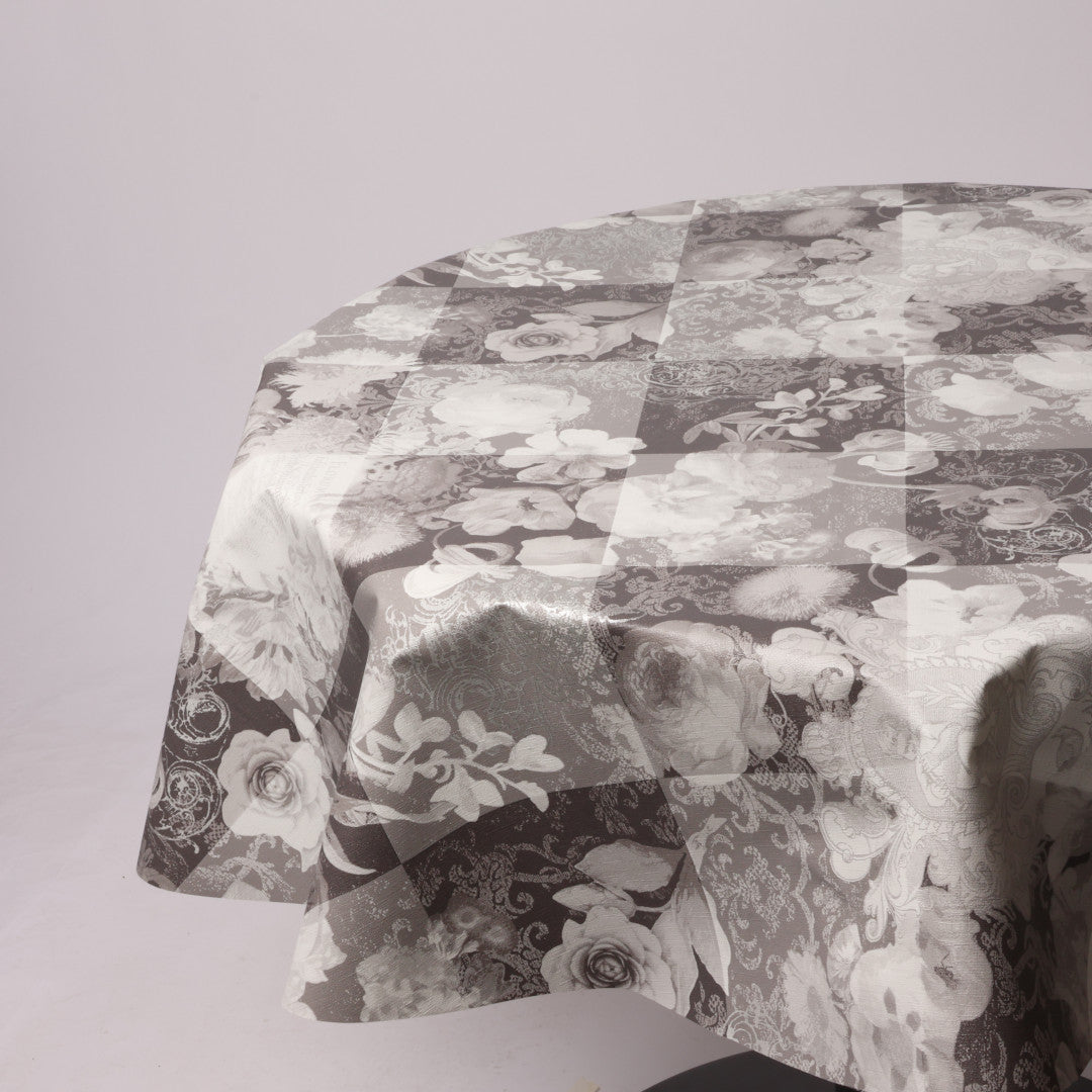 Rund voksdug Ø 138 cm r-lok52-2