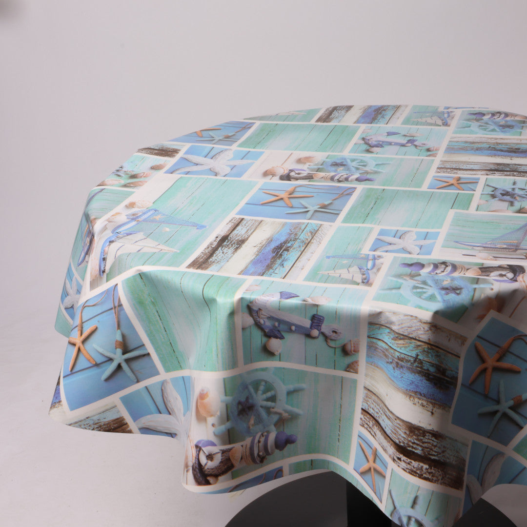 Rund voksdug Ø 138 cm r-lok55-4