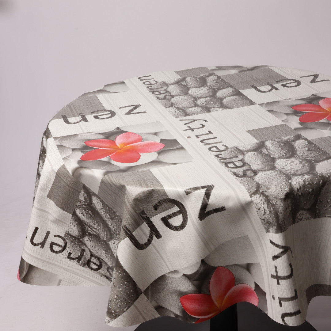 Rund voksdug Ø 138 cm r-lok55-6