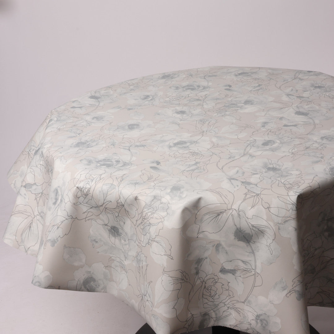 Rund voksdug Ø 138 cm r-lok55-7