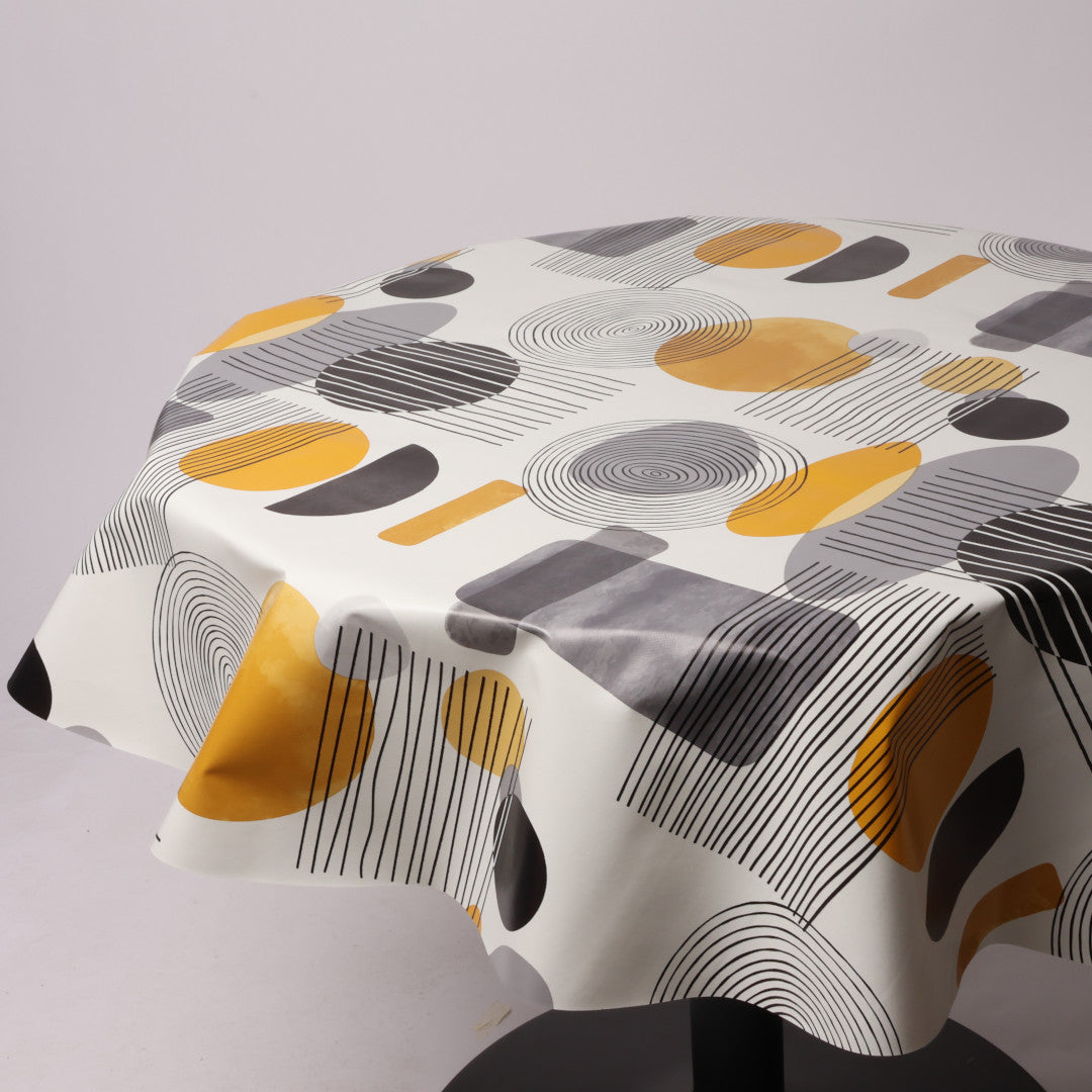 Rund voksdug Ø 138 cm r-lok56-1