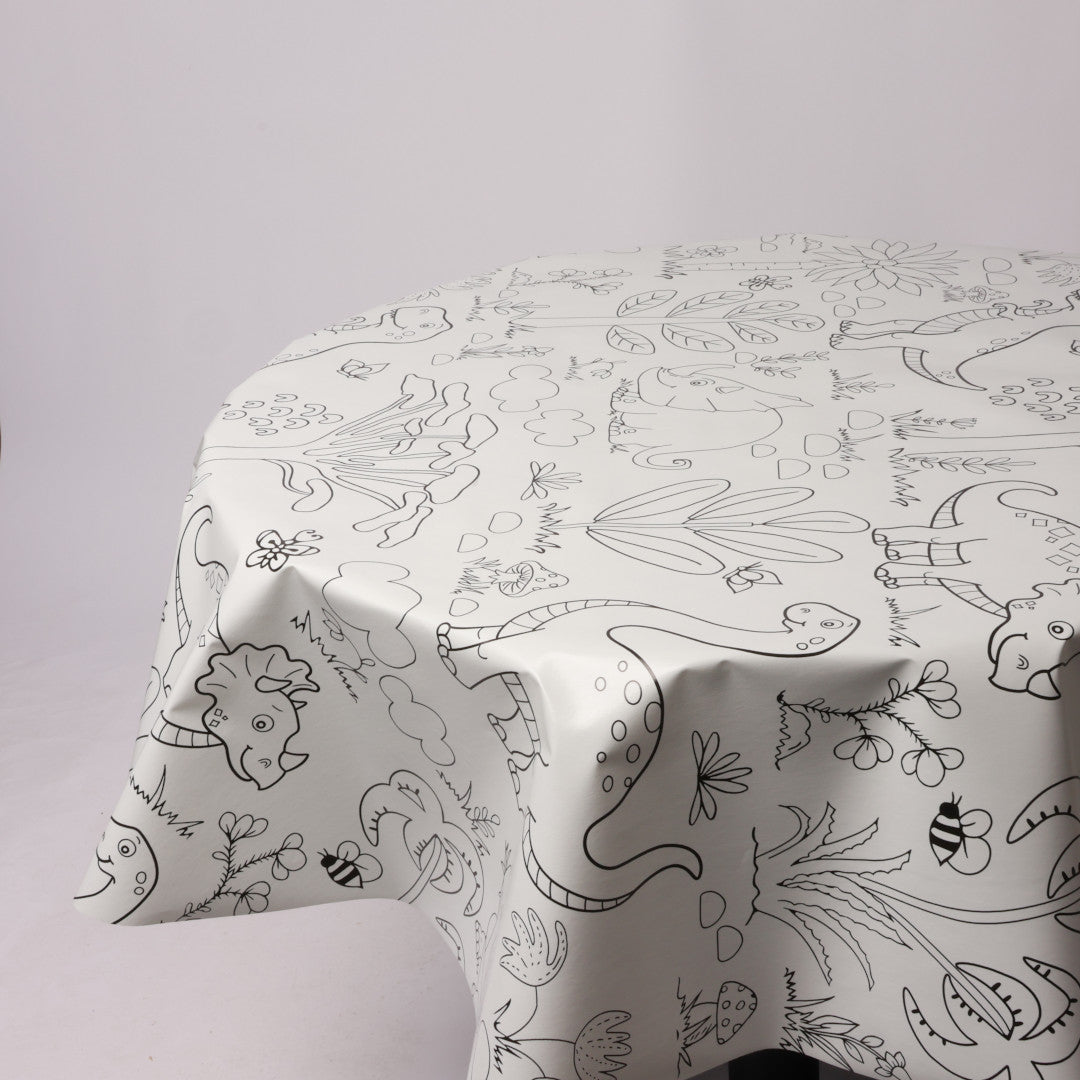 Rund voksdug Ø 138 cm r-lok60-7