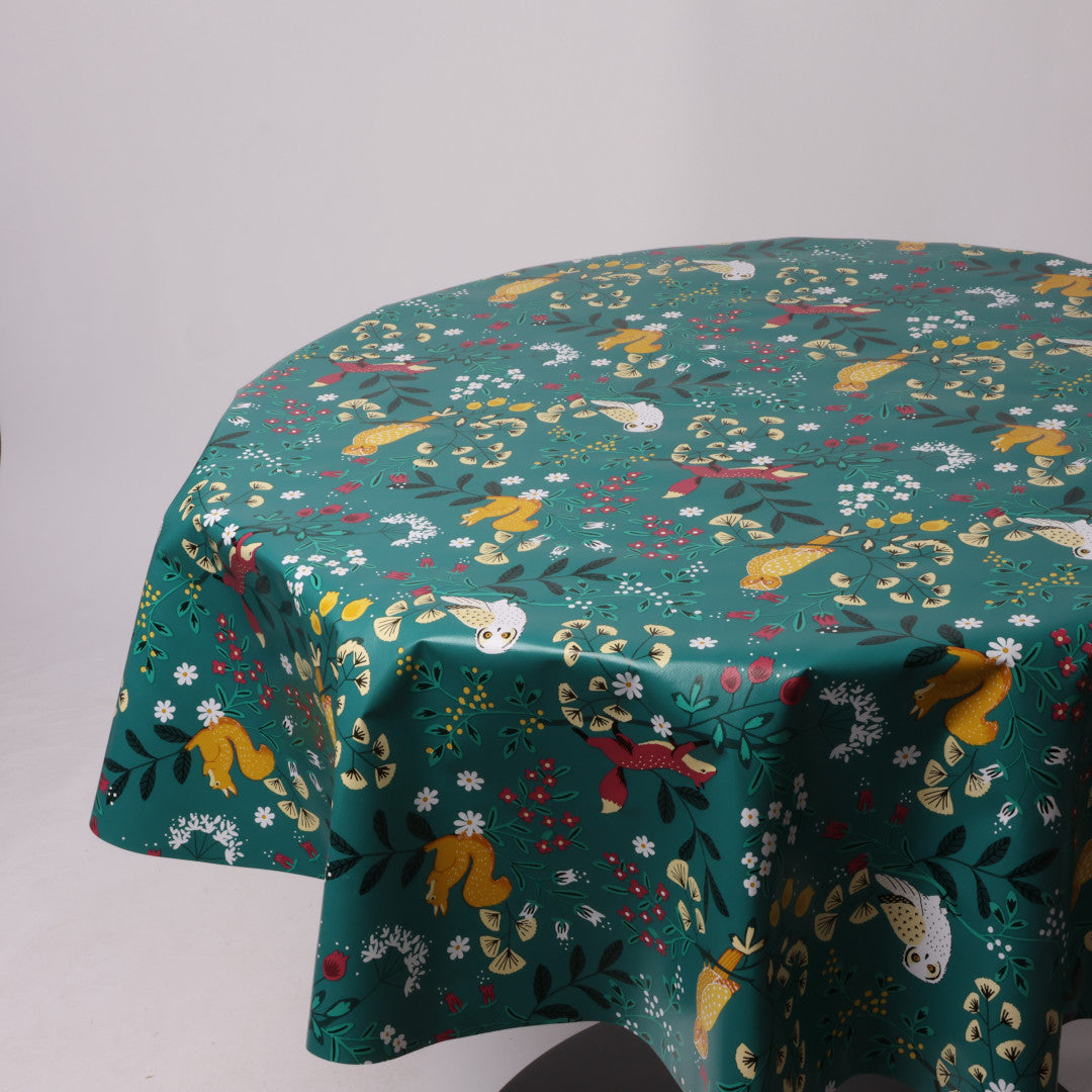 Rund voksdug Ø 138 cm r-lok60-8