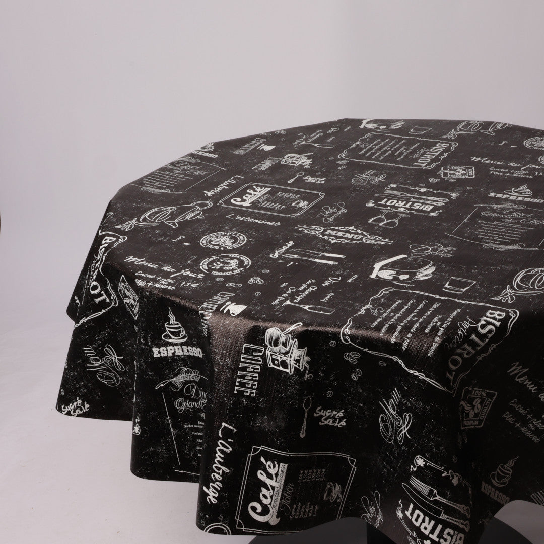 Rund voksdug Ø 138 cm r-lok62-7