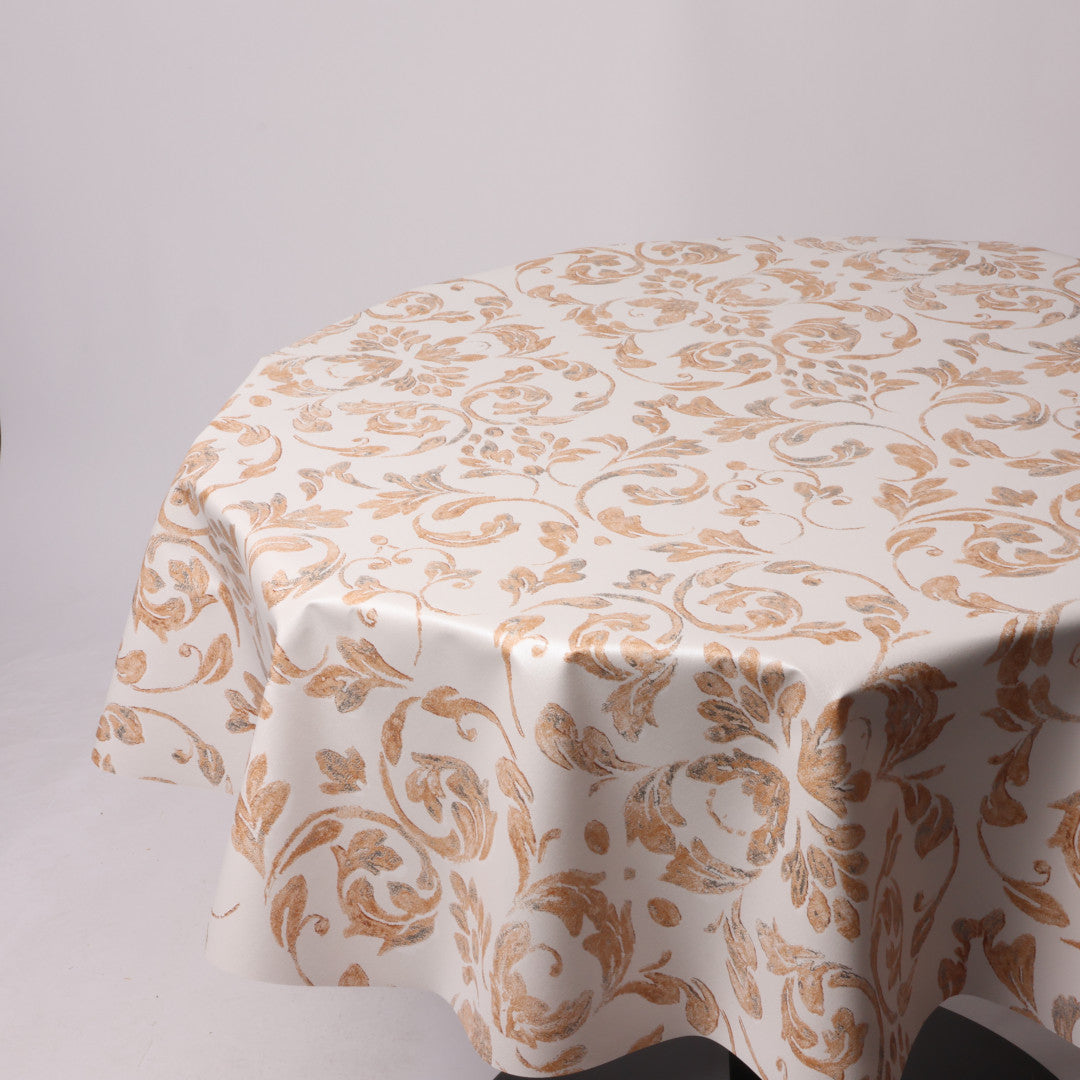 Rund voksdug Ø 138 cm r-lok64-7