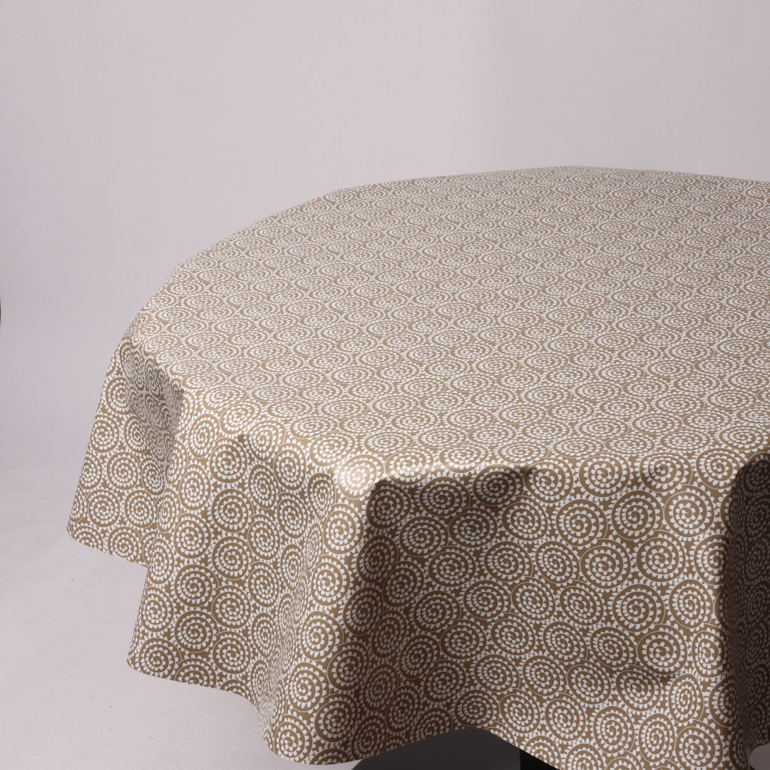 Rund voksdug Ø 138 cm r-lok64-8