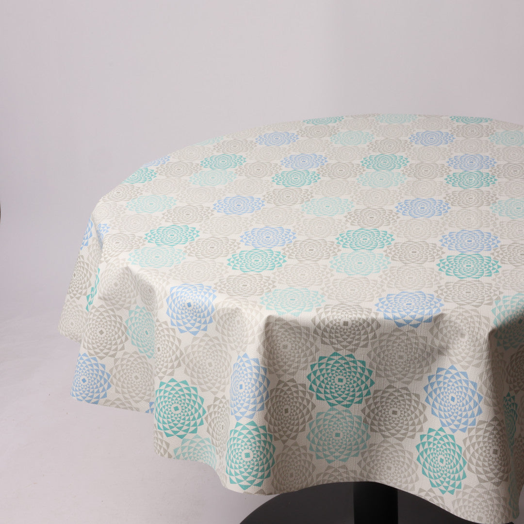 Rund voksdug Ø 138 cm r-lok65-7