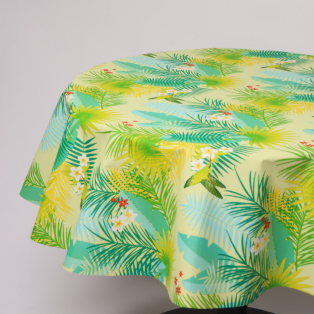 Rund voksdug Ø 138 cm r-lok72-3