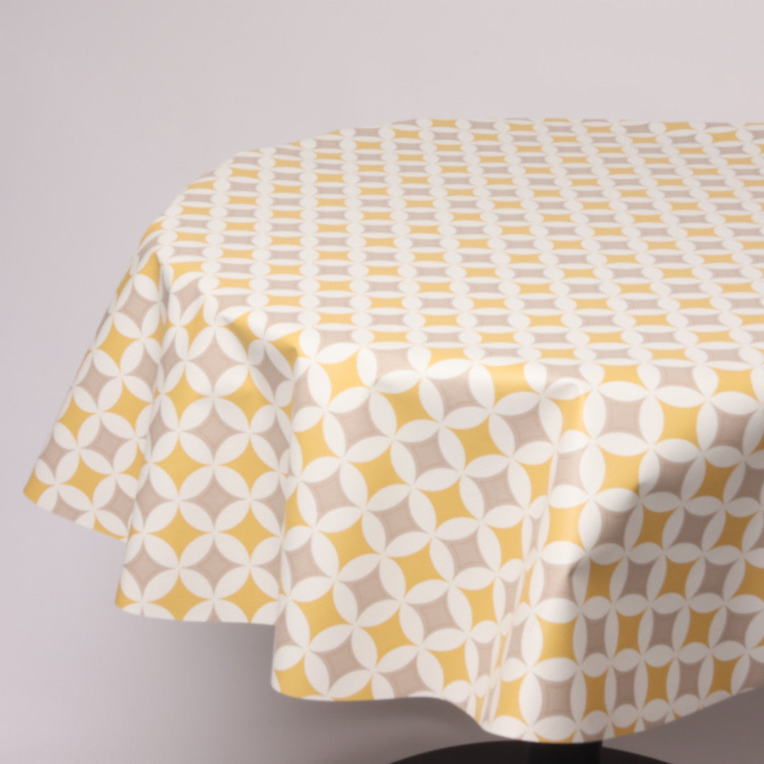 Rund voksdug Ø 138 cm r-lok72-7