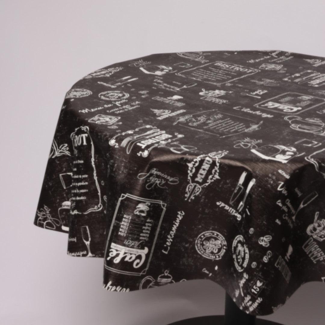 Rund voksdug Ø 138 cm r-lok73-8