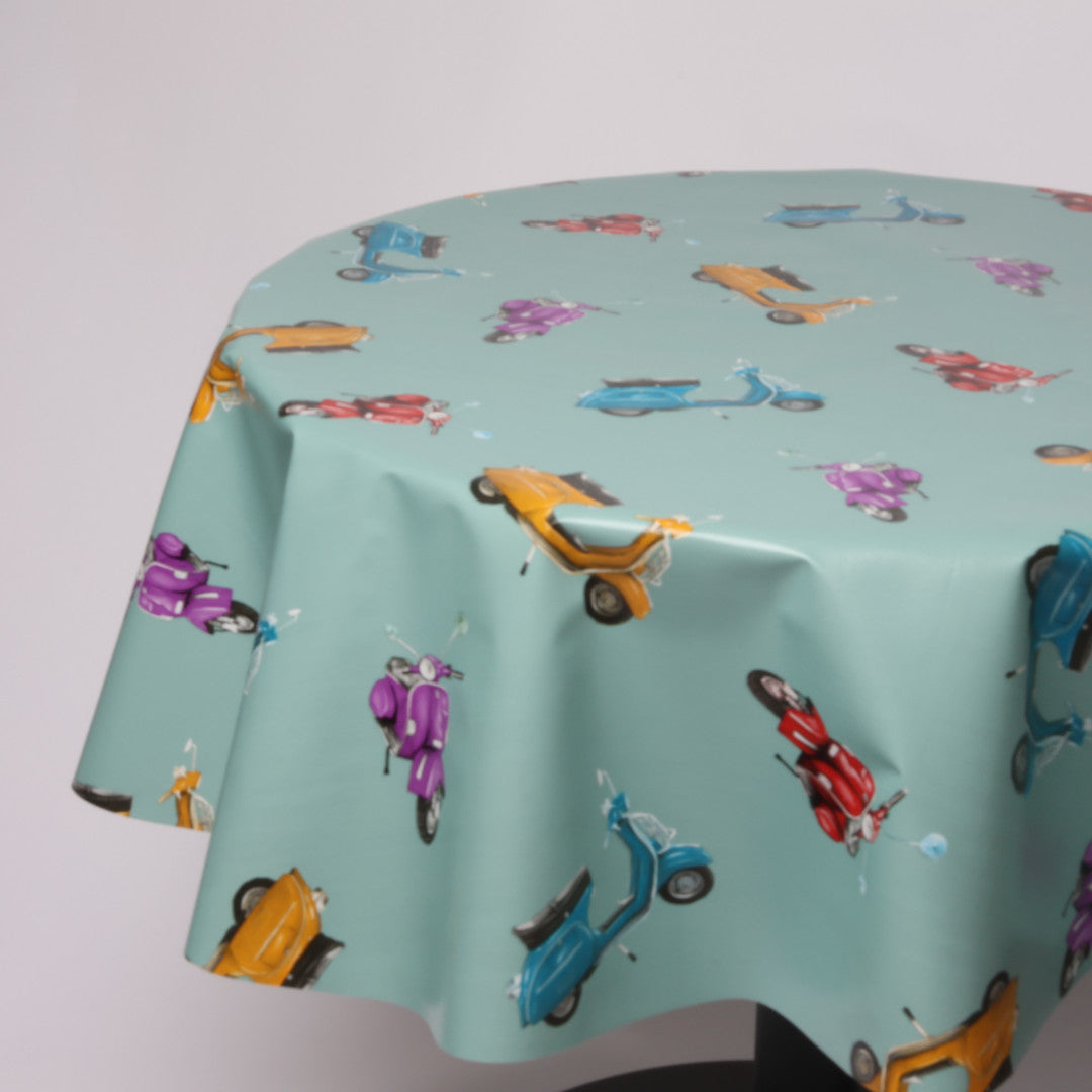 Rund voksdug Ø 138 cm r-lok74-11