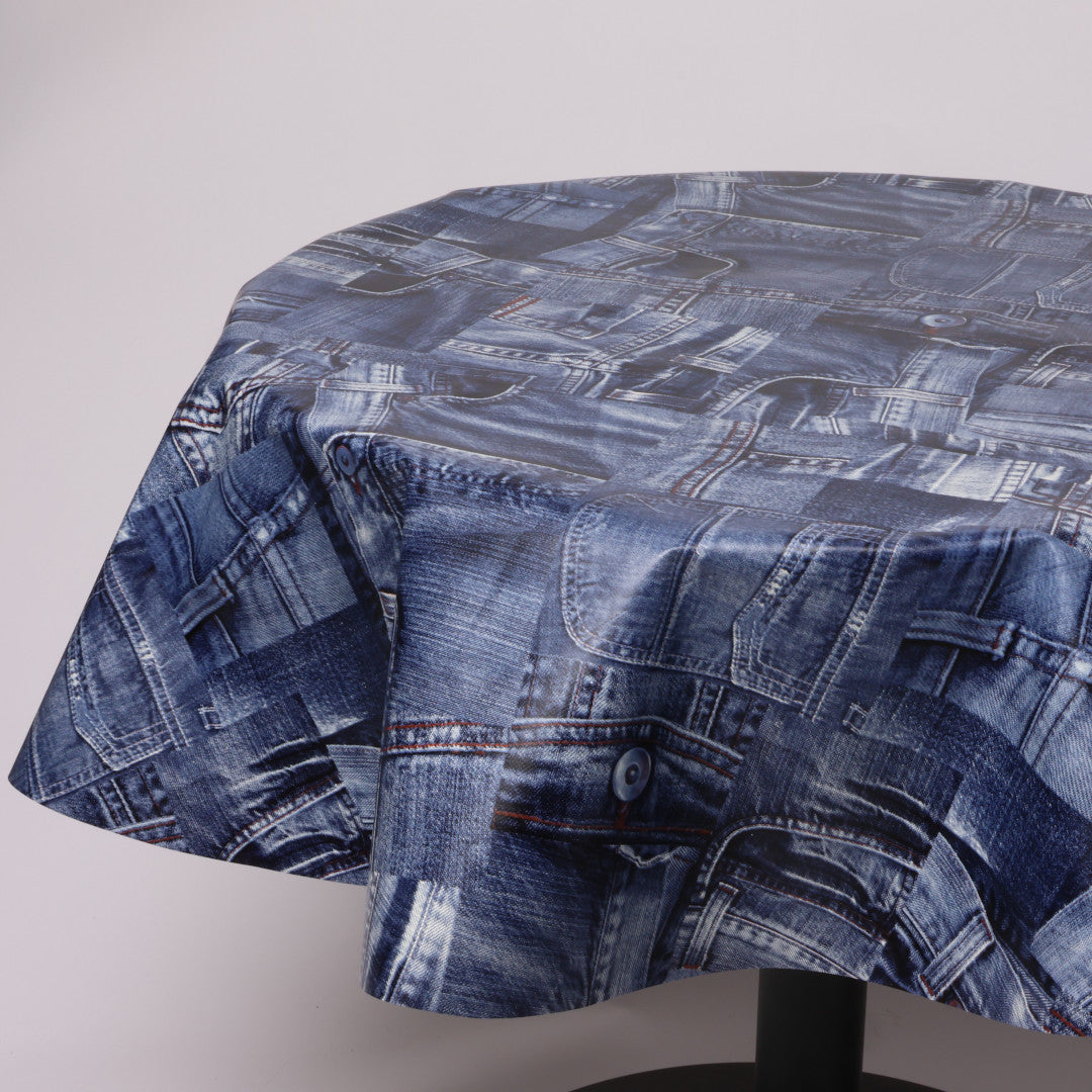 Rund voksdug Ø 138 cm r-lok76-4