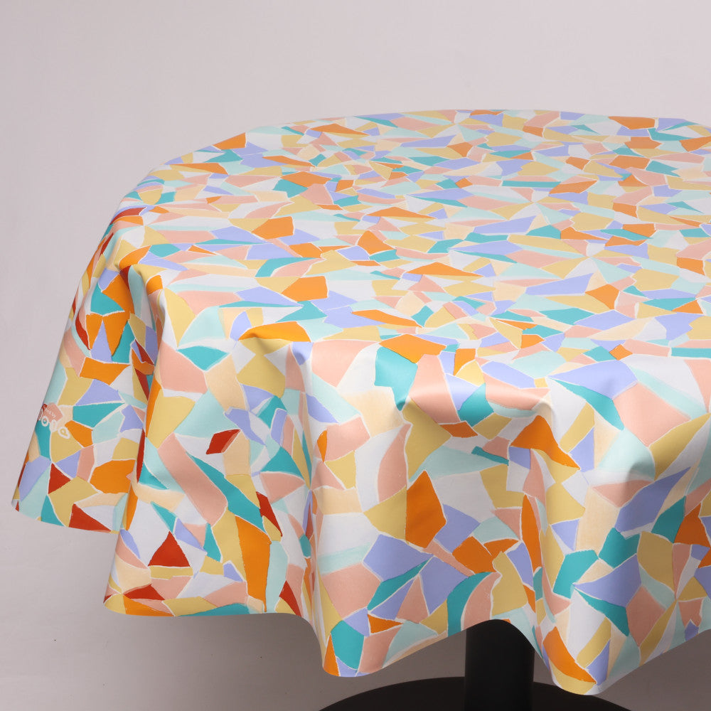 Rund voksdug Ø 138 cm r-lok82-3