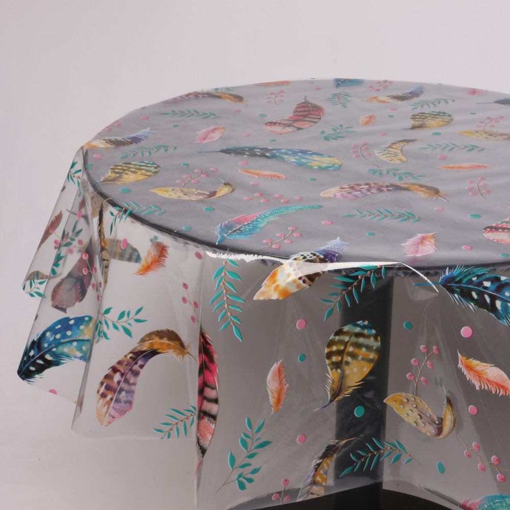 Rund voksdug Ø 138 cm r-lok82-5