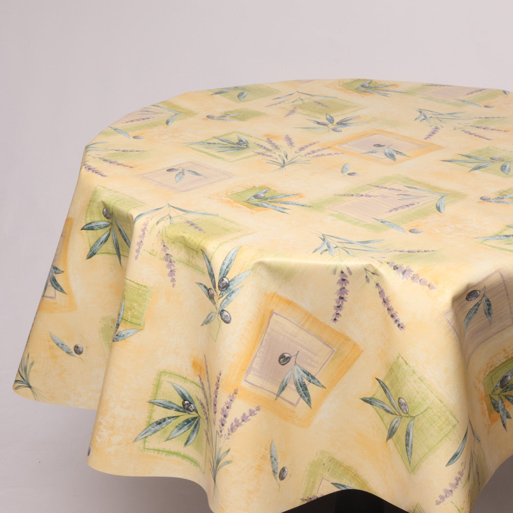 Rund voksdug Ø 138 cm r-lok84-10