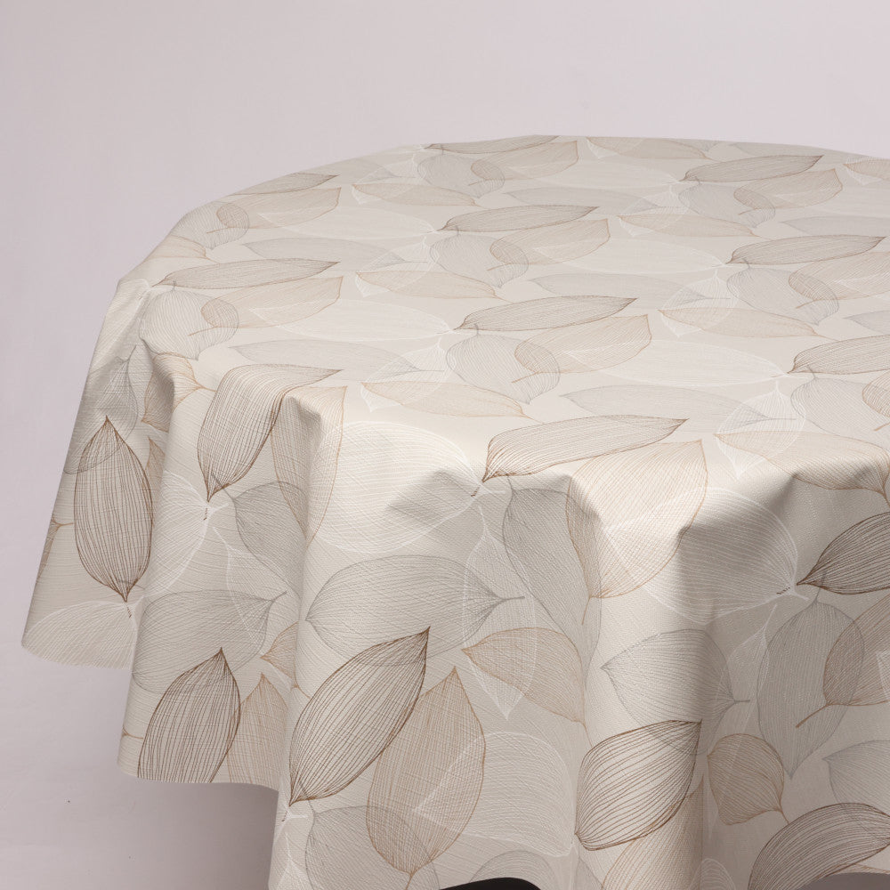 Rund præget voksdug Ø 138 cm r-lok85-6