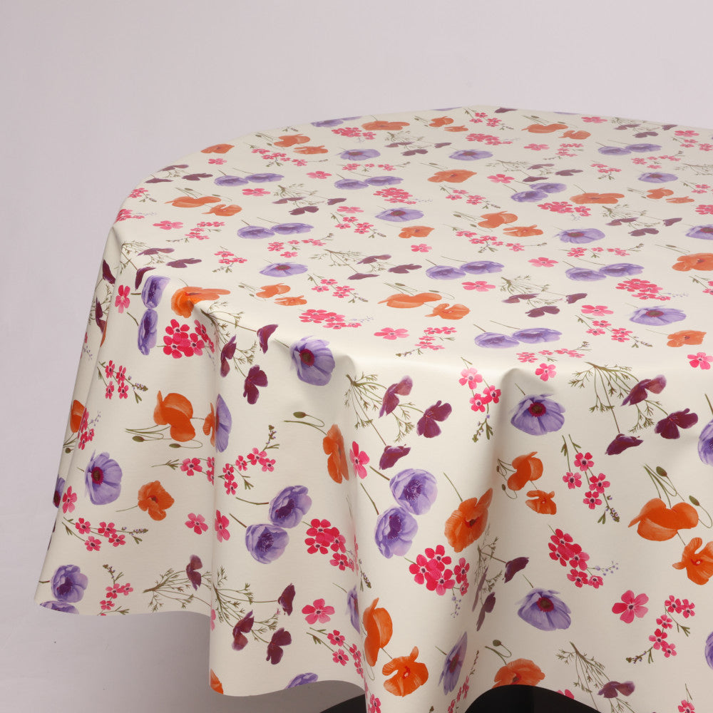 Rund voksdug Ø 138 cm r-lok86-7