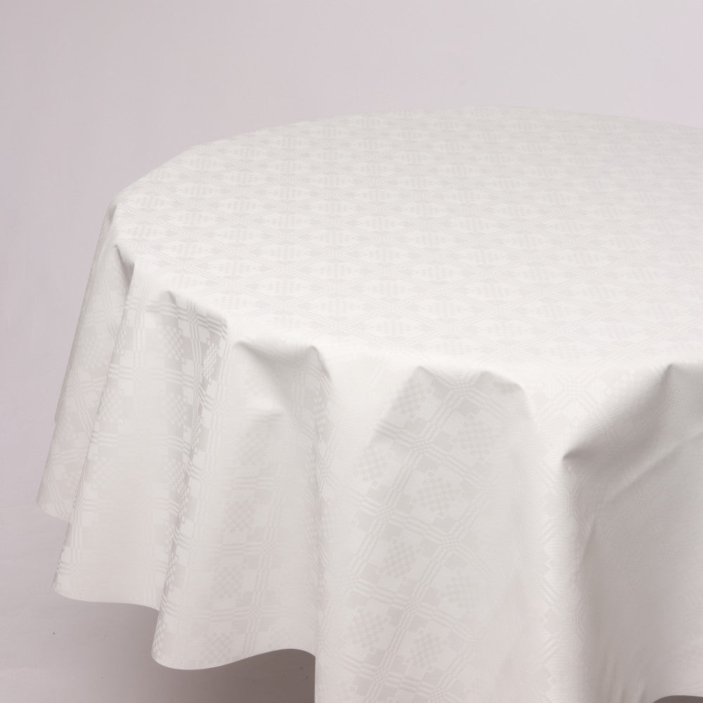 Rund voksdug Ø 138 cm r-lok87-6