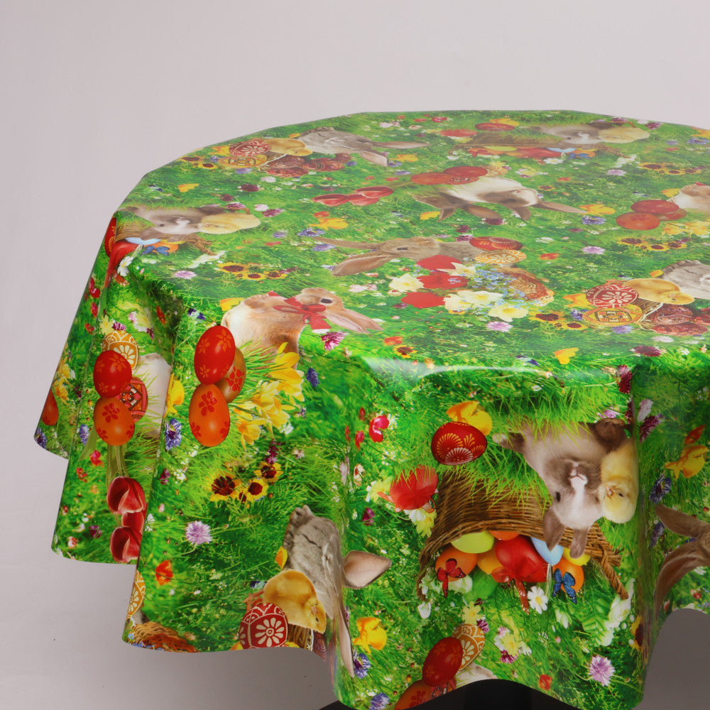 Rund voksdug Ø 138 cm r-lok87-7