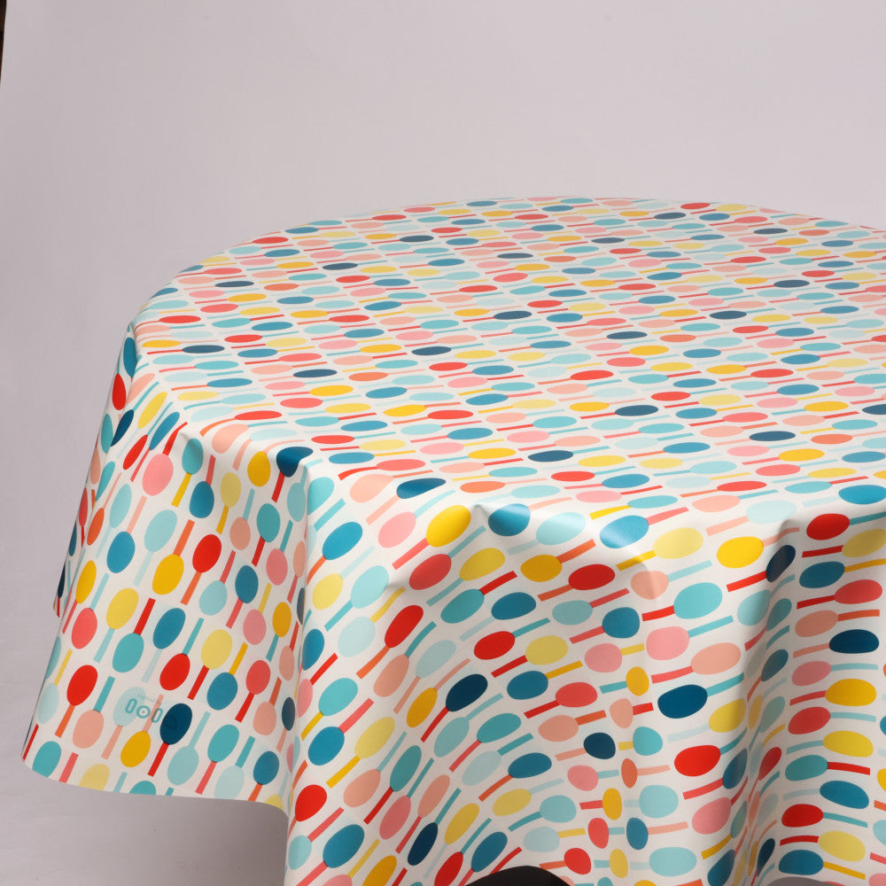 Rund voksdug Ø 138 cm r-lok93-1