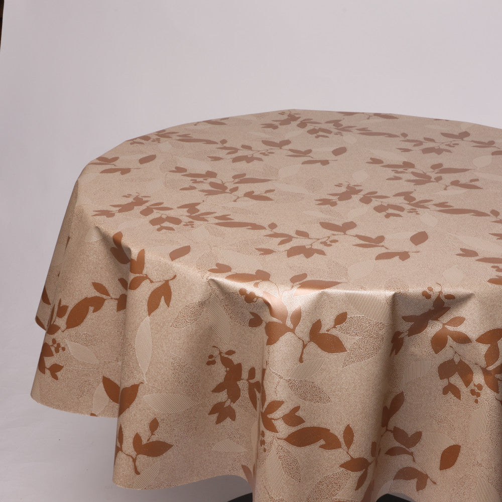 Rund voksdug Ø 138 cm r-lok93-7