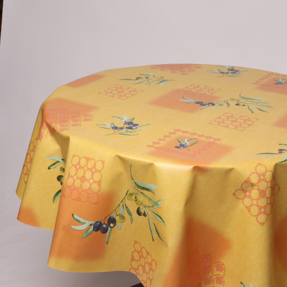 Rund voksdug Ø 138 cm r-lok96-8