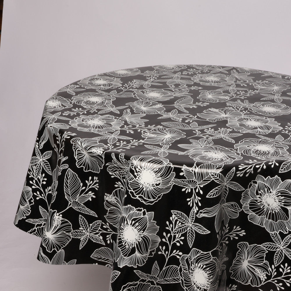 Rund voksdug Ø 138 cm r-lok98-7