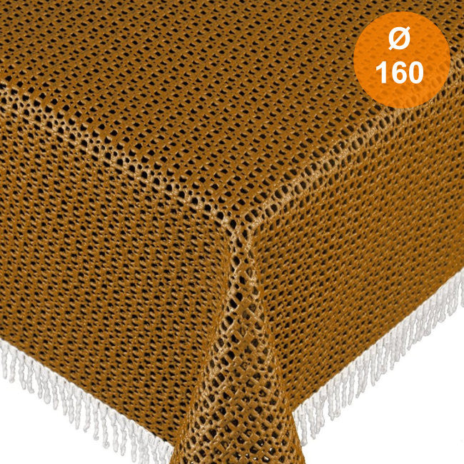 Rustikal Earth sommerdug, rund Ø 160 cm