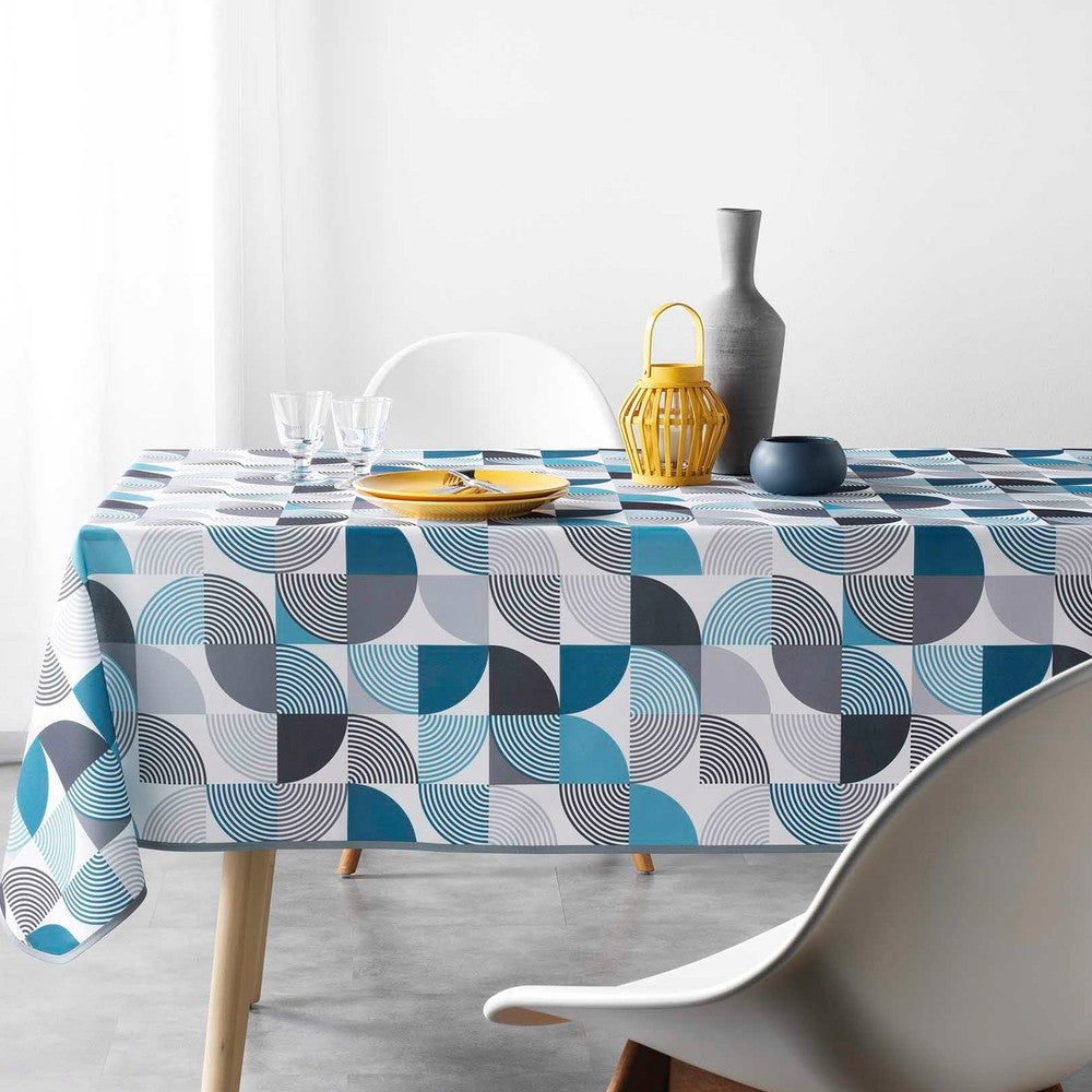 Rythmo Blue 150 x 240 cm, rektangulær dug med anti-plet