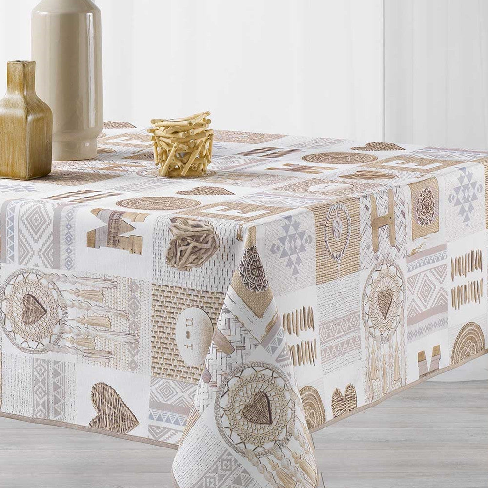 Samos White, dug med anti-plet, 150 x 240 cm