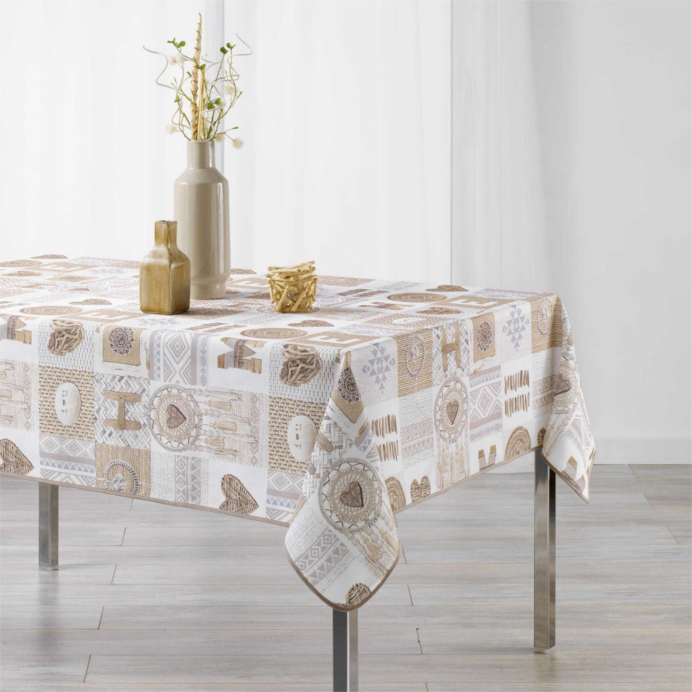 Samos White, dug med anti-plet, 150 x 240 cm