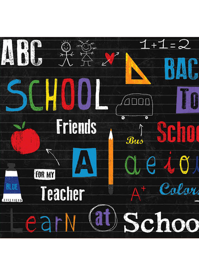 School, Laura Lancelle akryldug - 155 cm bred