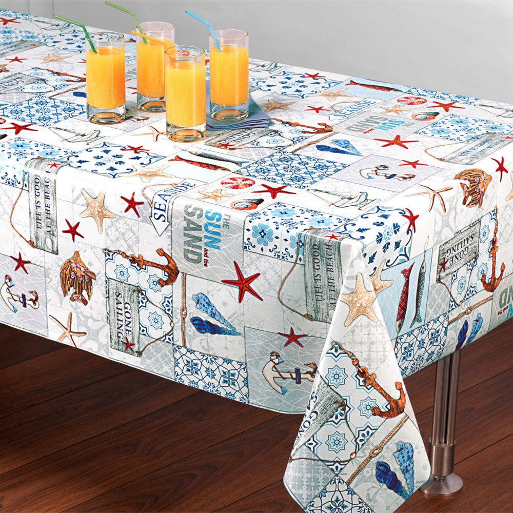 Seaside - Voksdug med maritime motiver