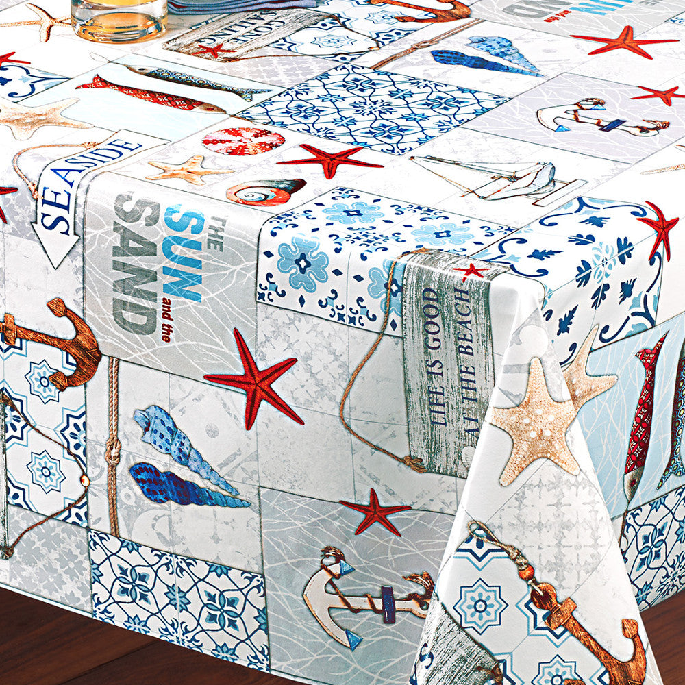 Seaside - Voksdug med maritime motiver