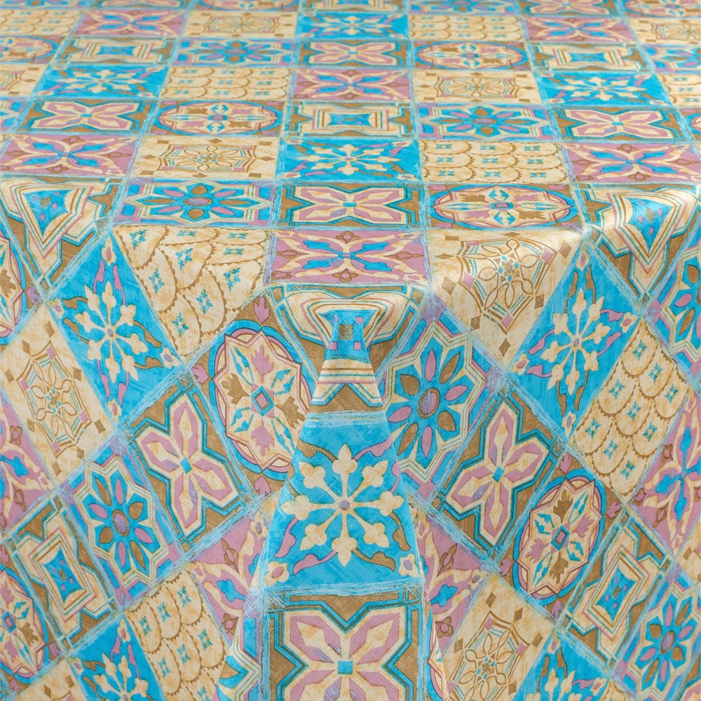 Skønne Kakler Lyserød - Voksdug med tekstil-look