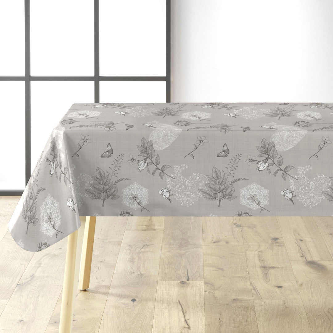 Småfugle i haven - Grå voksdug med finker