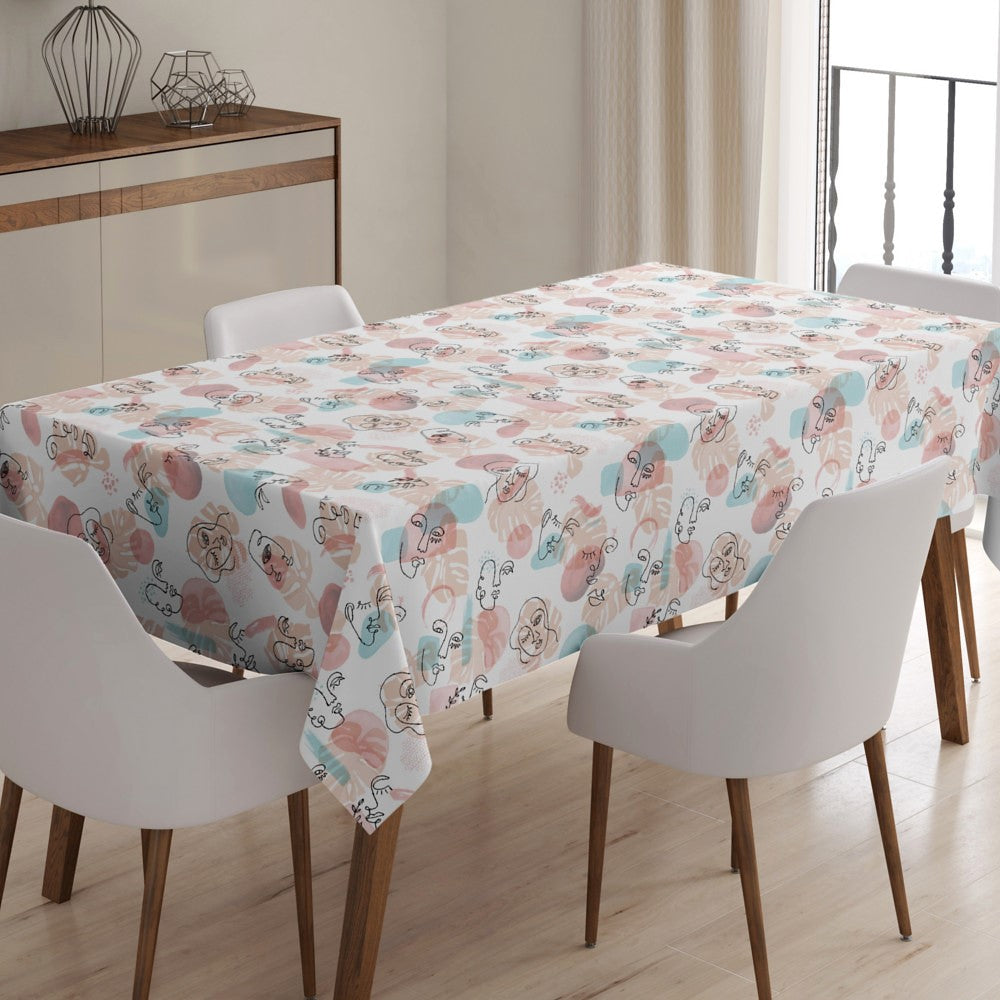 Smil! - Ansigter på voksdug